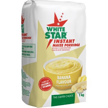 WHITE STAR INSTANT PORRIDGE INSTANT MAIZE BANANA