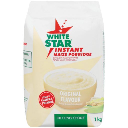 WHITE STAR INSTANT PORRIDGE INST MAIZE PORRIDGE ORIG