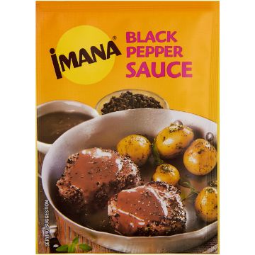 IMANA SAUCE BLACK PEPPER 38G