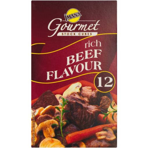 IMANA STOCK CUBES G/MET S/CUBES R/BEEF