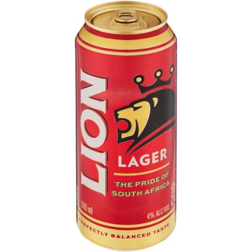 LION LAGER CAN 500ML