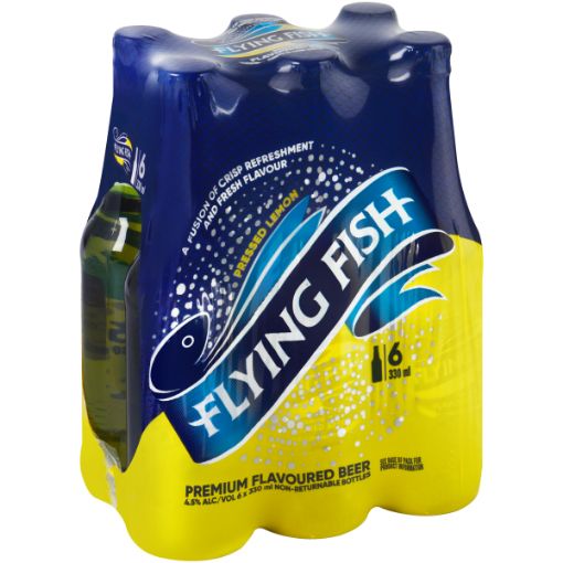 FLYING FISH PRESSED LEMON NRB 330ML x 6