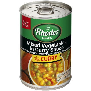 RHODES VEGETABLES MIXED CURIED 410G
