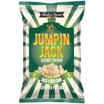 JUMPIN JACK P/CORN CHED GRN ONION 100G