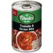 RHODES TOMATO&ONION MIX 410G