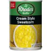 RHODES CREAM STYLE CORN 410G