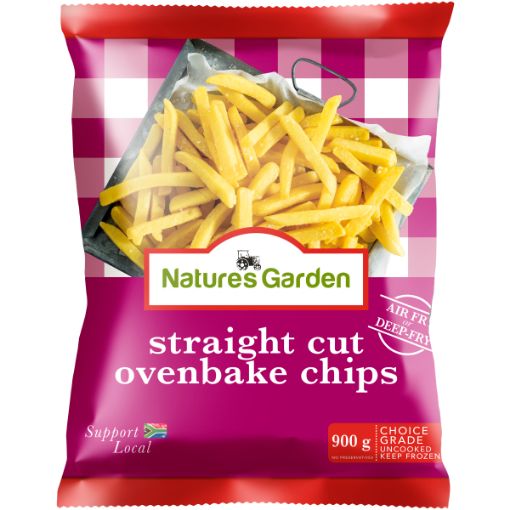 NATURES GARDEN STGHT/C O/BKE CHIPS 900G