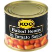 KOO BAKED BEANS IN TOMATO SAUCE 215G