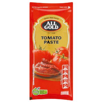 ALL GOLD TOMATO PASTE ORIGINAL 100G