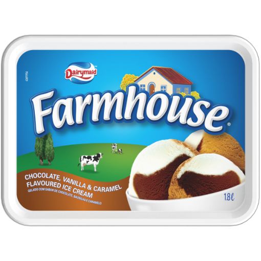 FARMHOUSE I/CREAM V/CHOC & CARAMEL