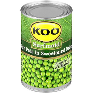 KOO SURFMAID PETIT POIS 400G