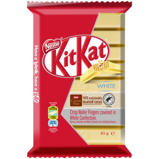 NESTLE KITKAT 8 FINGER WHITE 85G