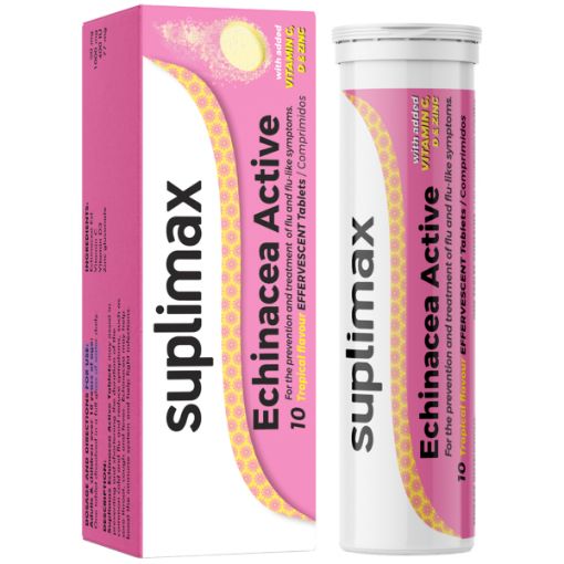 SUPLIMAX ECHINACEA ACTIVE EFF TABS