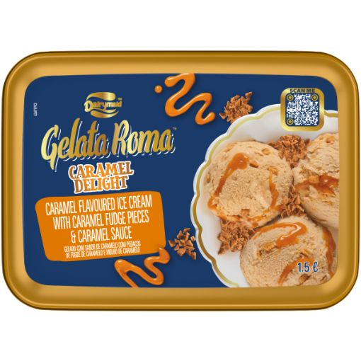 GELATO ICE CREAM ROMA CARAMEL DELIGHT