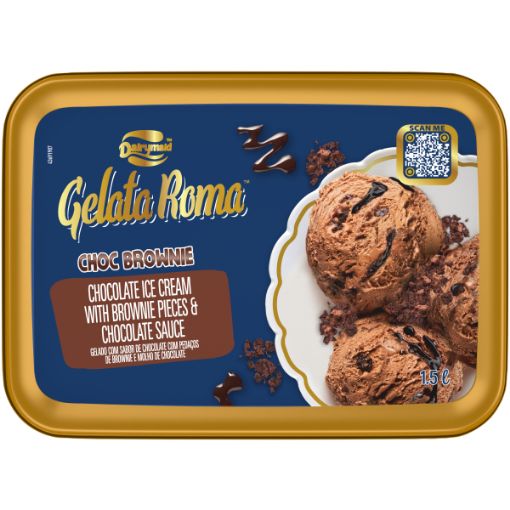 GELATO ICE CREAM ROMA  CHOC BROWNIE