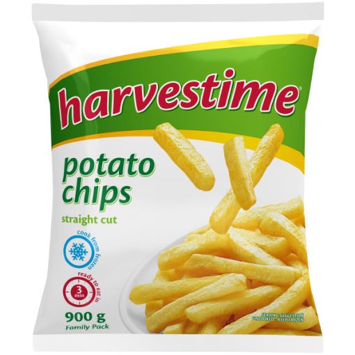 MCCAIN HARVESTIME STRGHT CUT CHIPS 900G