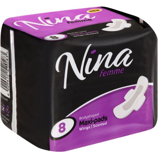 NINA FEMME PADS MAXI  WINGS SCENTED