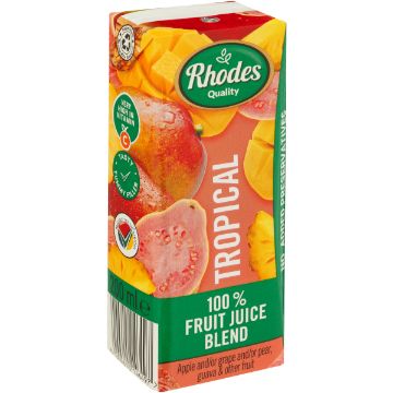 RHODES 100% F/J BLEND TROPICAL 200ML