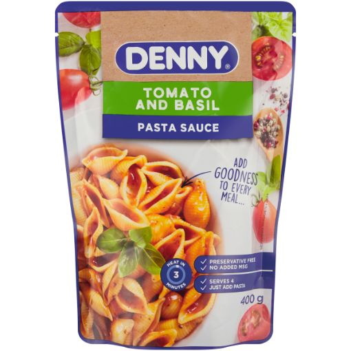DENNY PASTA SAUCE TOM&BASIL 400G
