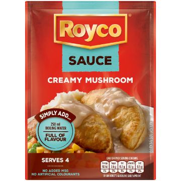 ROYCO SAUCE CREAMY MUSHROOM 38GR