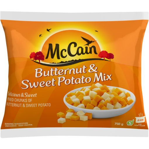 MCCAIN BUTTERNUT & SWEET POTATO 750G