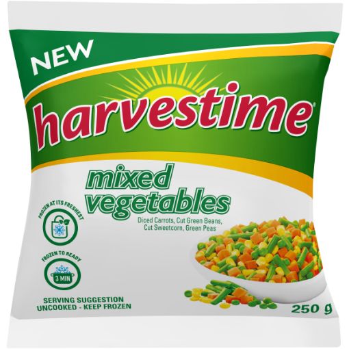 HARVESTIME MIXED VEG 250G