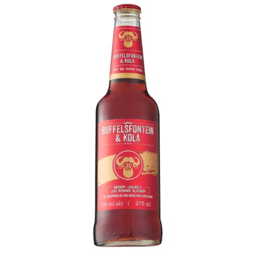 BUFFELSFONTEIN BRANDY & COLA NRB 275ML