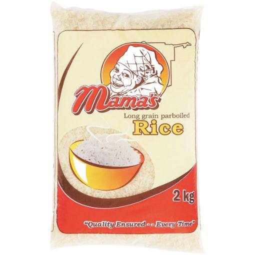 MAMA`S PARBOILED RICE 2KG