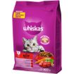 WHISKAS DRY ADULT CAT FOOD BEEF 900G