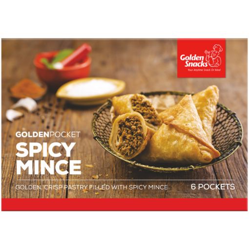 GOLDEN POCKETS SPICY MINCE 650G