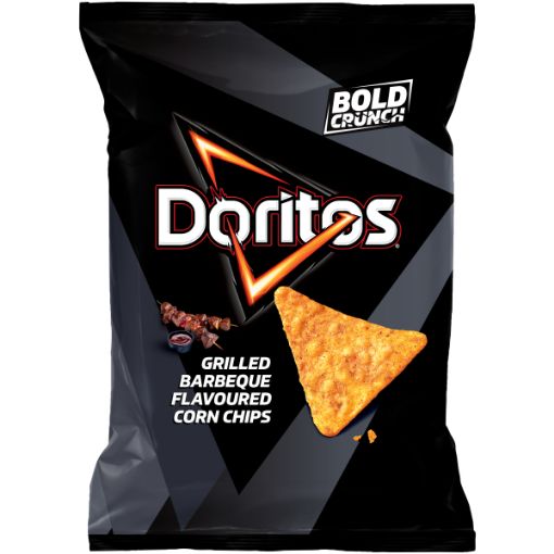 DORITOS CORN CHIPS GRILLED BBQ 145G