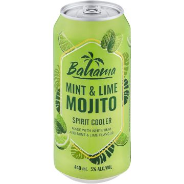 BAHAMA MINT&LIME MOJITO S/COOLER 440ML
