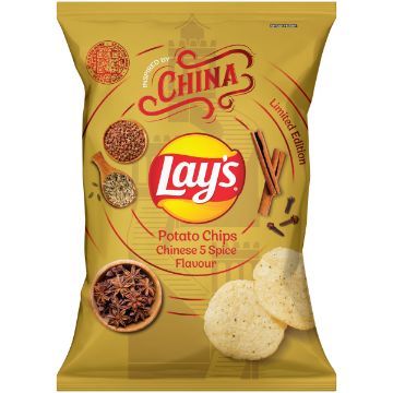 LAY`S CHIPS POTATO  CHINESE 5 SPICE 36G