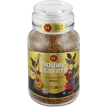 DOUWE EGBERTS INSTANT COFFEE BRAZL 200G