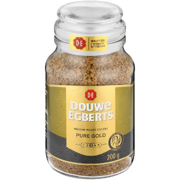 DOUWE EGBERTS PURE GOLD COFFEE 200G