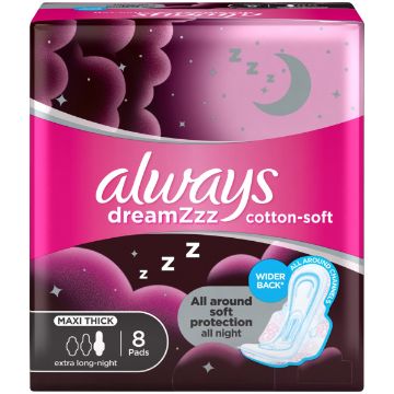 ALWAYS PADS MAXI COTTON X/L