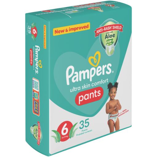 PAMPERS ACT BABY PANTS SZ6 V/P