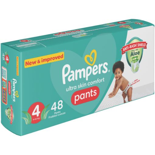 PAMPERS ACTIVE BABY PANTS SZ4 V/P
