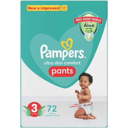 PAMPERS ACT BABY PANTS SZ3 JP