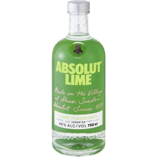 ABSOLUT VODKA LIME 750ML