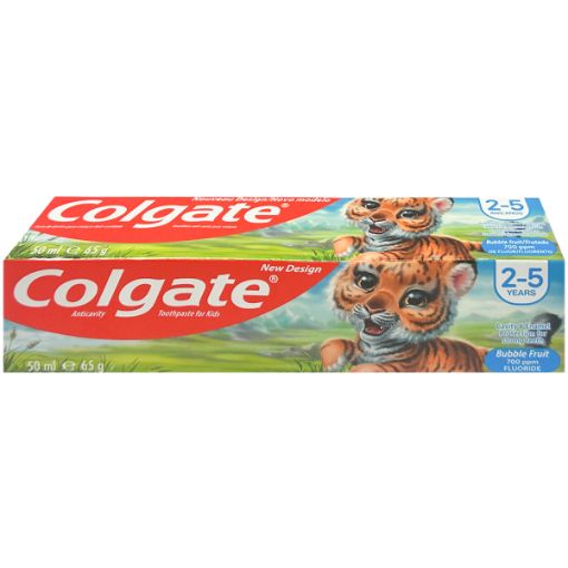 COLGATE A/CAVITY T/PAST BUBBLEFRUIT 50ML