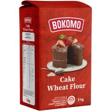 BOKOMO CAKE WHEAT FLOUR 5KG