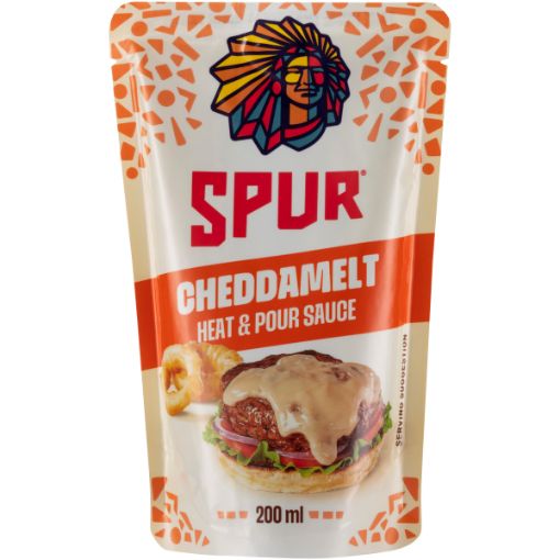SPUR STEAK RANCH CHEDDAMELT SAUCE 200ML