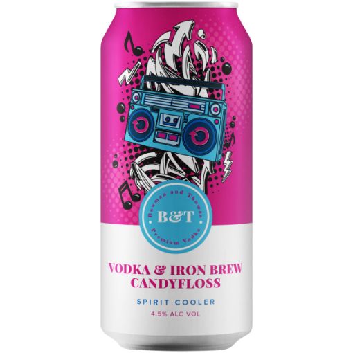 B&T VODKA&IRONBREW CANDYFLOSS CAN 440ML