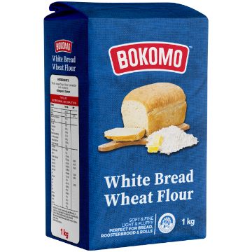 BOKOMO WHITE BREAD WHEAT FLOUR