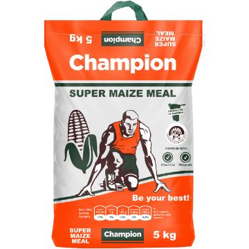 CHAMPION MAIZE MEAL SUPER POLY 5KG