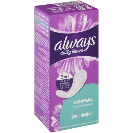 ALWAYS PADS PANTY LINERS NORMA UNSCENTED