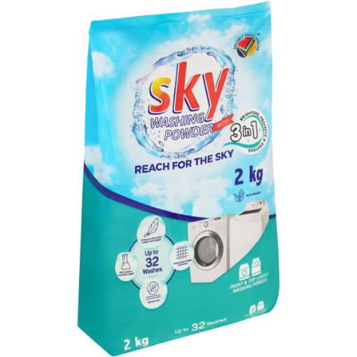 SKY 3IN1 AUTOMATIC WASHING POWDER 2KG