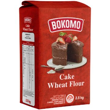 BOKOMO CAKE WHEAT FLOUR 2.5KG