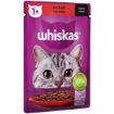 WHISKAS CATFOOD BEEF IN GRAVY 85G